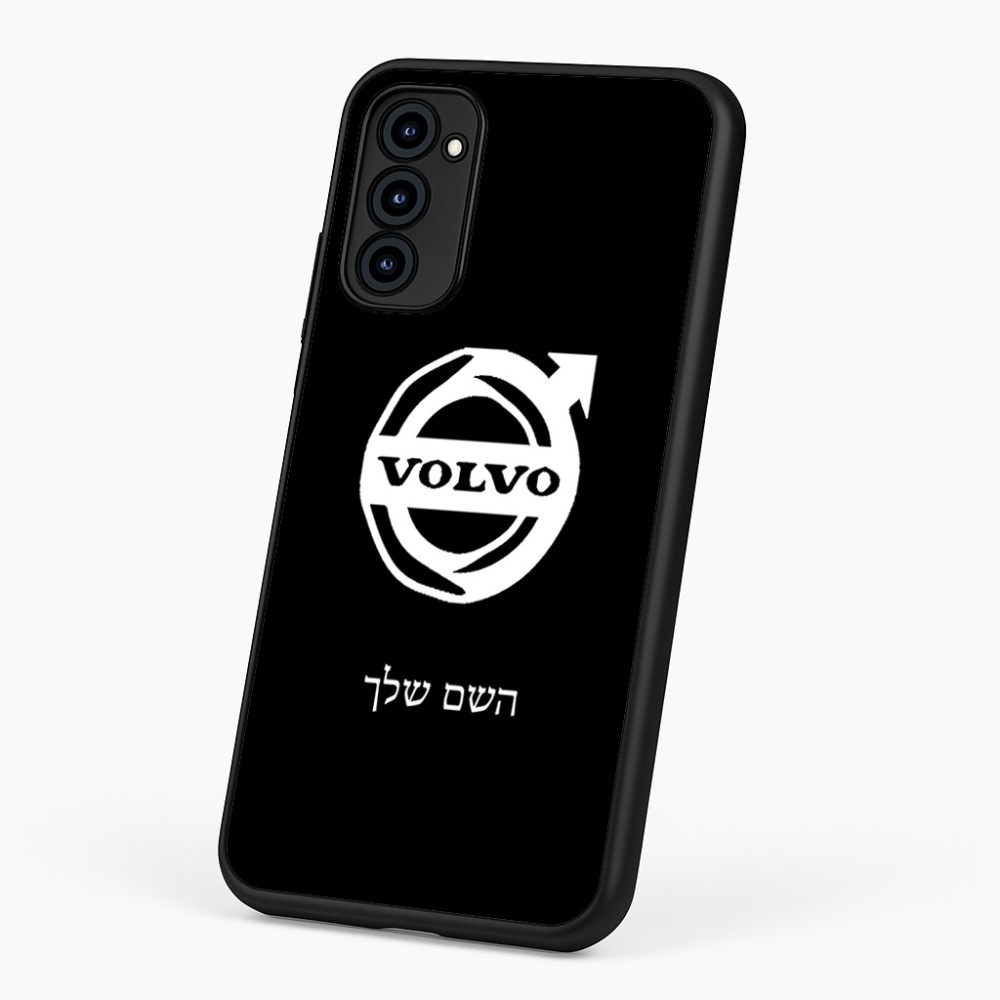 כיסוי בעיצוב אישי עם השם שלך לדגם - Motorola G96 בעיצוב וולוו