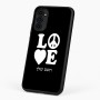 כיסוי בעיצוב אישי עם השם שלך לדגם - Motorola G96 בעיצוב אהבה
