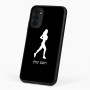 כיסוי בעיצוב אישי עם השם שלך לדגם - Motorola G96 בעיצוב רץ רץ אישה