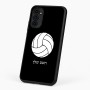 כיסוי בעיצוב אישי עם השם שלך לדגם - Motorola G96 בעיצוב כדור כדורעף