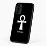 כיסוי בעיצוב אישי עם השם שלך לדגם - Motorola G96 בעיצוב אנק - מפתח החיים המצרי