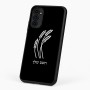 כיסוי בעיצוב אישי עם השם שלך לדגם - Motorola G96 בעיצוב חיטה גלית זהב