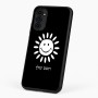 כיסוי בעיצוב אישי עם השם שלך לדגם - Motorola G96 בעיצוב שמש