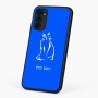כיסוי בעיצוב אישי עם השם שלך לדגם - Motorola G96 בעיצוב חתול