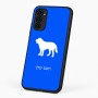 כיסוי בעיצוב אישי עם השם שלך לדגם - Motorola G96 בעיצוב כלב