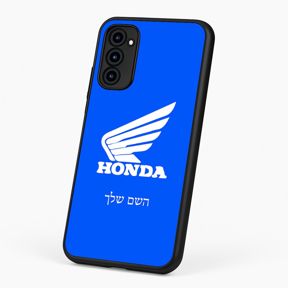 כיסוי בעיצוב אישי עם השם שלך לדגם - Motorola G96 בעיצוב הונדה