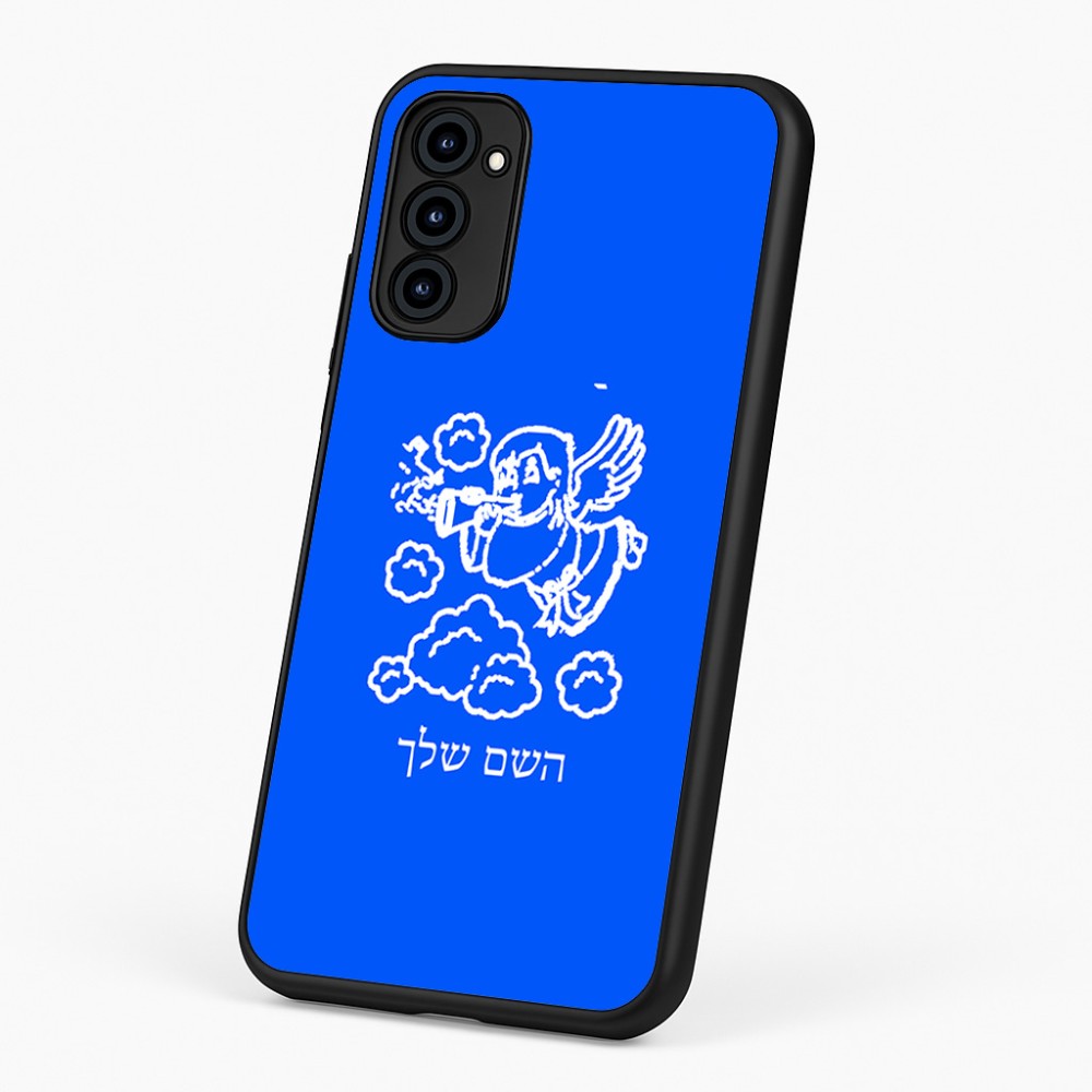 כיסוי בעיצוב אישי עם השם שלך לדגם - Motorola G96 בעיצוב מחזמר אנג'ל 2