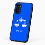 כיסוי בעיצוב אישי עם השם שלך לדגם - Motorola G96 בעיצוב מזלות - מאזניים