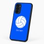 כיסוי בעיצוב אישי עם השם שלך לדגם - Motorola G96 בעיצוב כדור כדורעף