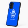 כיסוי בעיצוב אישי עם השם שלך לדגם - Motorola G96 בעיצוב חמסה - קבלה