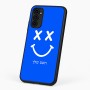 כיסוי בעיצוב אישי עם השם שלך לדגם - Motorola G96 בעיצוב סמיילי