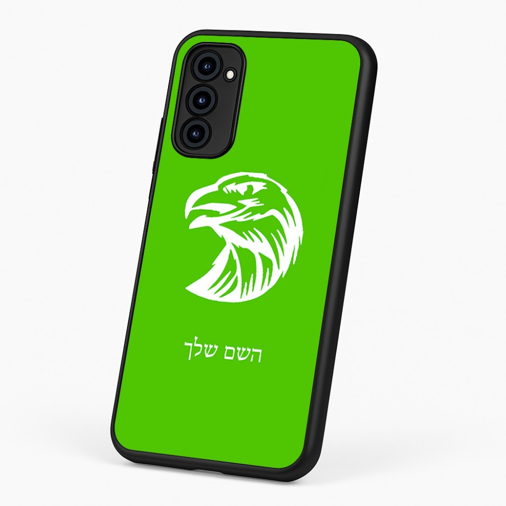 כיסוי בעיצוב אישי עם השם שלך לדגם - Motorola G96 בעיצוב ראש נשר