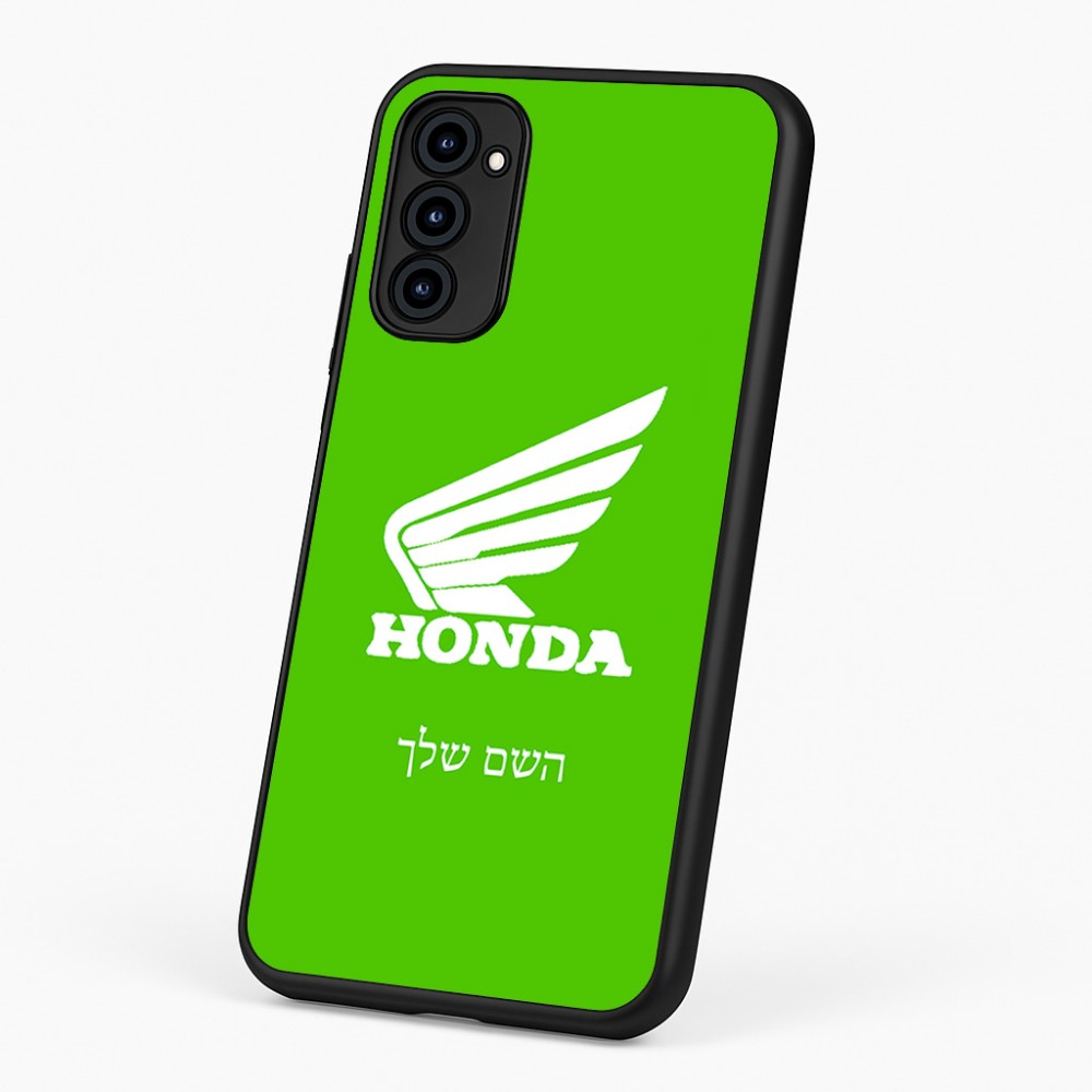 כיסוי בעיצוב אישי עם השם שלך לדגם - Motorola G96 בעיצוב הונדה