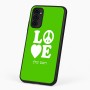 כיסוי בעיצוב אישי עם השם שלך לדגם - Motorola G96 בעיצוב אהבה