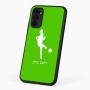 כיסוי בעיצוב אישי עם השם שלך לדגם - Motorola G96 בעיצוב שחקנית כדורגל - אישה