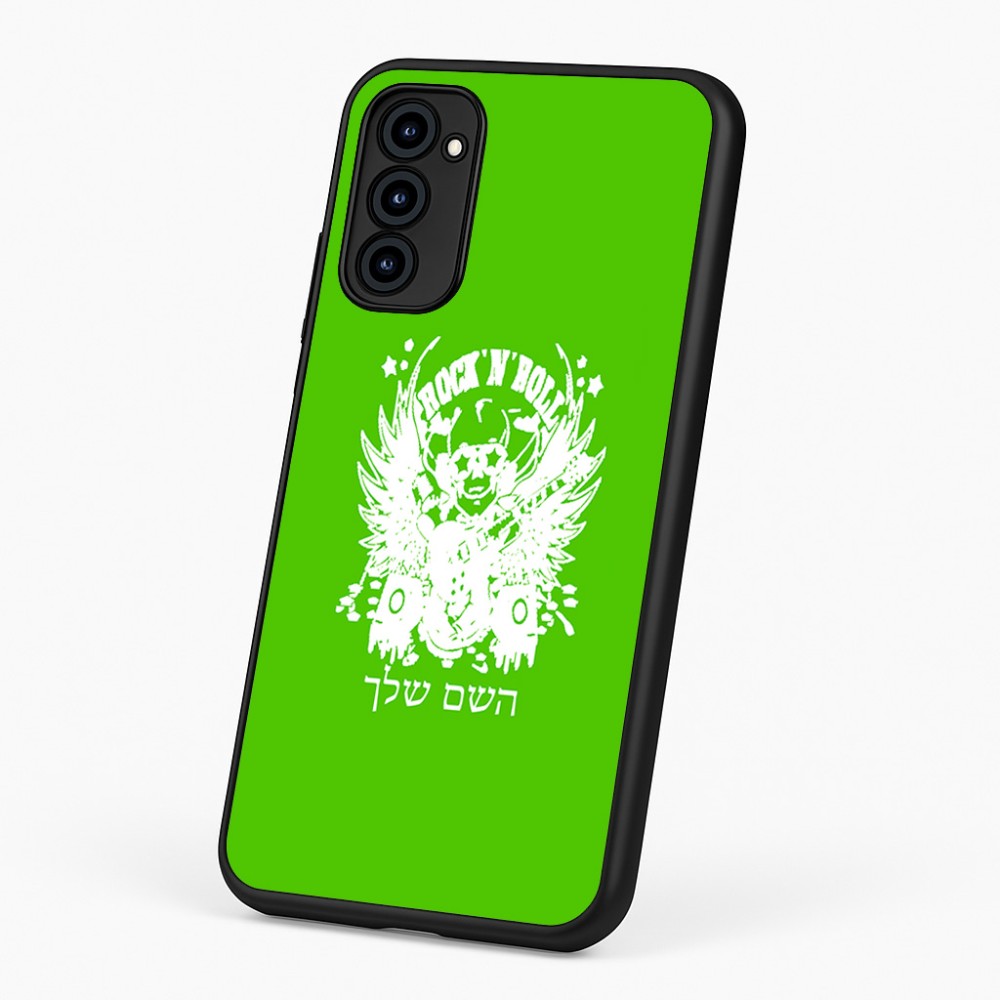 כיסוי בעיצוב אישי עם השם שלך לדגם - Motorola G96 בעיצוב רוקנרול