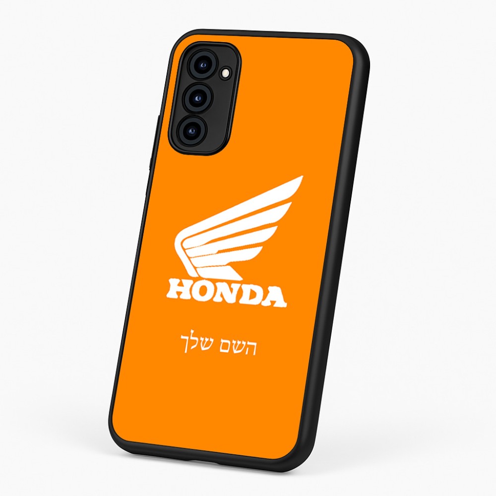 כיסוי בעיצוב אישי עם השם שלך לדגם - Motorola G96 בעיצוב הונדה