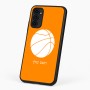 כיסוי בעיצוב אישי עם השם שלך לדגם - Motorola G96 בעיצוב כדורסל