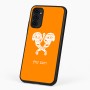 כיסוי בעיצוב אישי עם השם שלך לדגם - Motorola G96 בעיצוב פרחי קרן