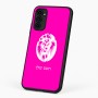 כיסוי בעיצוב אישי עם השם שלך לדגם - Motorola G96 בעיצוב פני אריה
