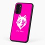כיסוי בעיצוב אישי עם השם שלך לדגם - Motorola G96 בעיצוב זאב
