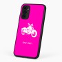 כיסוי בעיצוב אישי עם השם שלך לדגם - Motorola G96 בעיצוב הארלי-דיווידסון