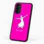 כיסוי בעיצוב אישי עם השם שלך לדגם - Motorola G96 בעיצוב בלרינה