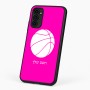כיסוי בעיצוב אישי עם השם שלך לדגם - Motorola G96 בעיצוב כדורסל