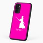 כיסוי בעיצוב אישי עם השם שלך לדגם - Motorola G96 בעיצוב סמוראי