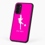 כיסוי בעיצוב אישי עם השם שלך לדגם - Motorola G96 בעיצוב שחקנית כדורגל - אישה