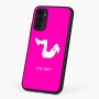 כיסוי בעיצוב אישי עם השם שלך לדגם - Motorola G96 בעיצוב אישה מתאמנת