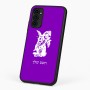 כיסוי בעיצוב אישי עם השם שלך לדגם - Motorola G96 בעיצוב ארנב מחזיק גזר
