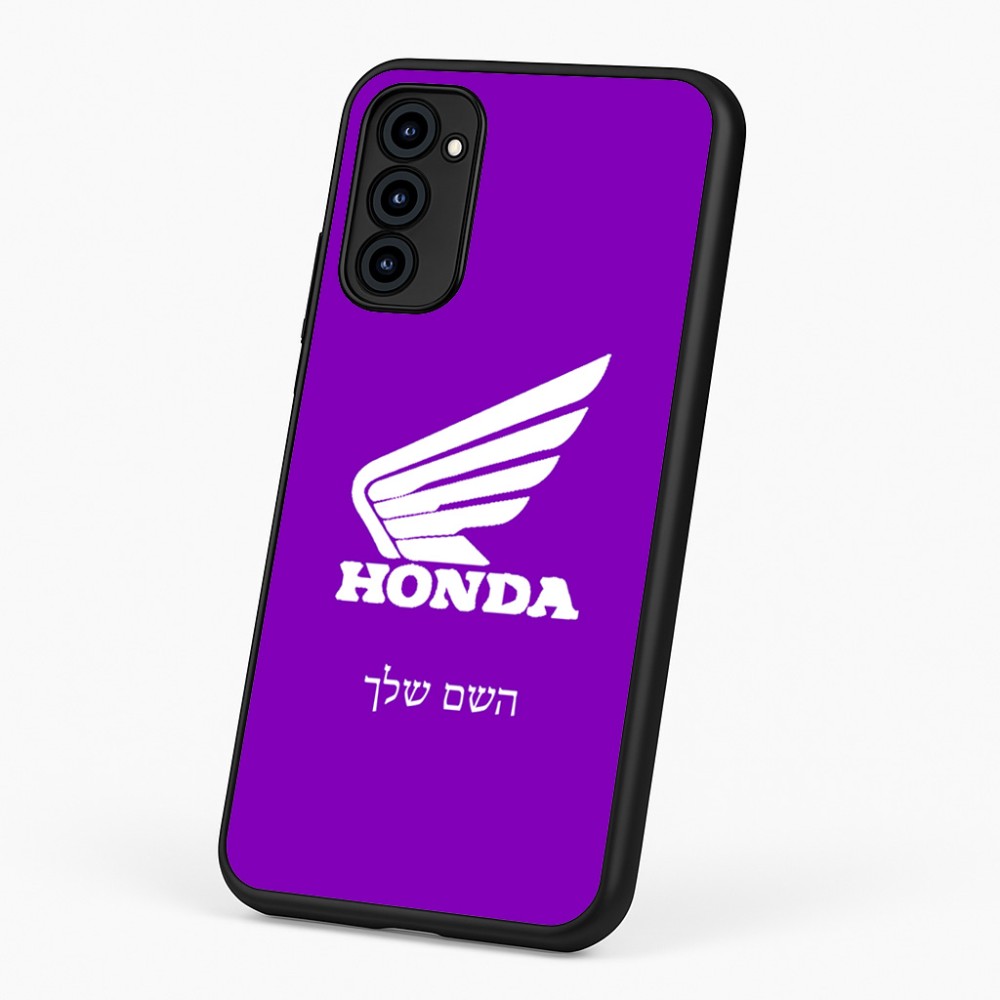 כיסוי בעיצוב אישי עם השם שלך לדגם - Motorola G96 בעיצוב הונדה