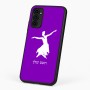 כיסוי בעיצוב אישי עם השם שלך לדגם - Motorola G96 בעיצוב בלרינה