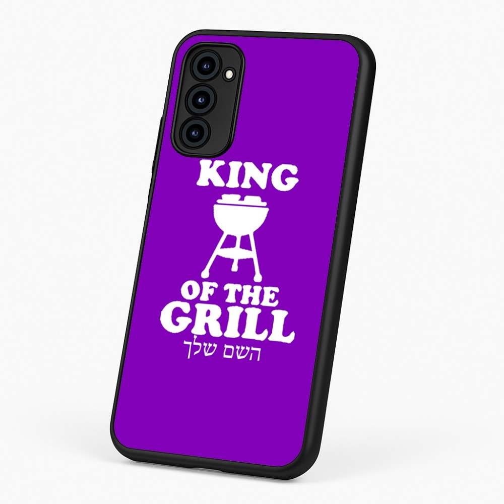 כיסוי בעיצוב אישי עם השם שלך לדגם - Motorola G96 בעיצוב מלך הגריל