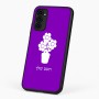 כיסוי בעיצוב אישי עם השם שלך לדגם - Motorola G96 בעיצוב פרח