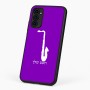 כיסוי בעיצוב אישי עם השם שלך לדגם - Motorola G96 בעיצוב סקסופון