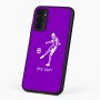 כיסוי בעיצוב אישי עם השם שלך לדגם - Motorola G96 בעיצוב שחקן כדורגל