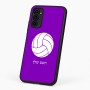 כיסוי בעיצוב אישי עם השם שלך לדגם - Motorola G96 בעיצוב כדור כדורעף
