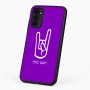 כיסוי בעיצוב אישי עם השם שלך לדגם - Motorola G96 בעיצוב יד סלע