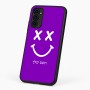 כיסוי בעיצוב אישי עם השם שלך לדגם - Motorola G96 בעיצוב סמיילי