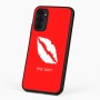 כיסוי בעיצוב אישי עם השם שלך לדגם - Motorola G96 בעיצוב שפתיים - נשיקה