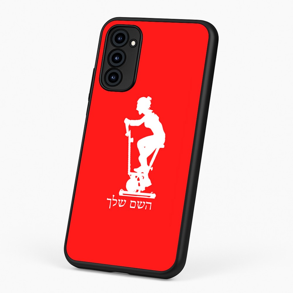 כיסוי בעיצוב אישי עם השם שלך לדגם - Motorola G96 בעיצוב אימון ספינינג - אישה