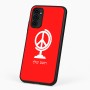 כיסוי בעיצוב אישי עם השם שלך לדגם - Motorola G96 בעיצוב גלובוסי שלום
