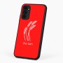 כיסוי בעיצוב אישי עם השם שלך לדגם - Motorola G96 בעיצוב חיטה גלית זהב