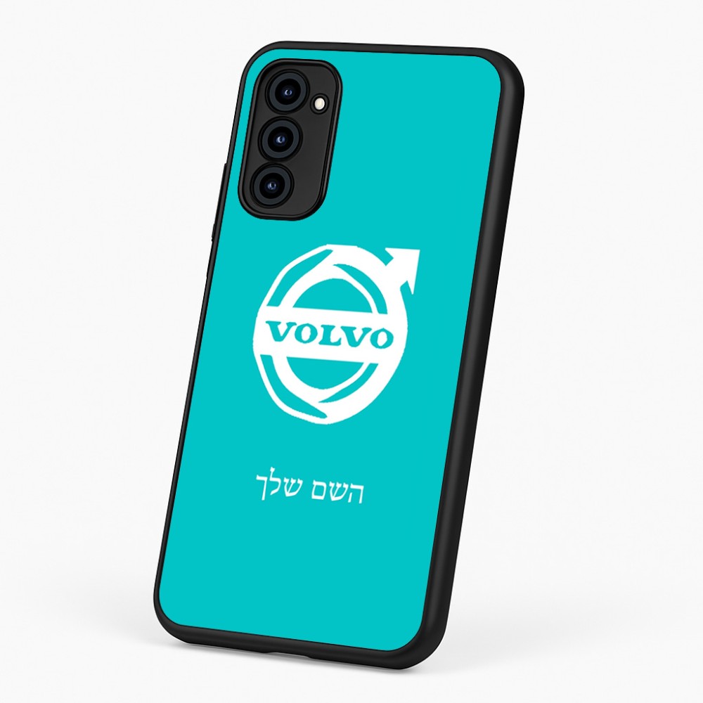 כיסוי בעיצוב אישי עם השם שלך לדגם - Motorola G96 בעיצוב וולוו