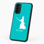 כיסוי בעיצוב אישי עם השם שלך לדגם - Motorola G96 בעיצוב סמוראי
