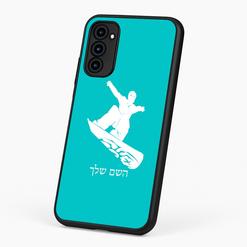 כיסוי בעיצוב אישי עם השם שלך לדגם - Motorola G96 בעיצוב סנובורדיסט