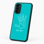 כיסוי בעיצוב אישי עם השם שלך לדגם - Motorola G96 בעיצוב יד