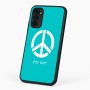 כיסוי בעיצוב אישי עם השם שלך לדגם - Motorola G96 בעיצוב סמל השלום